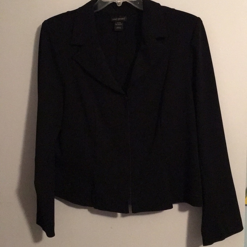 Lane Bryant black blazer 14/16
